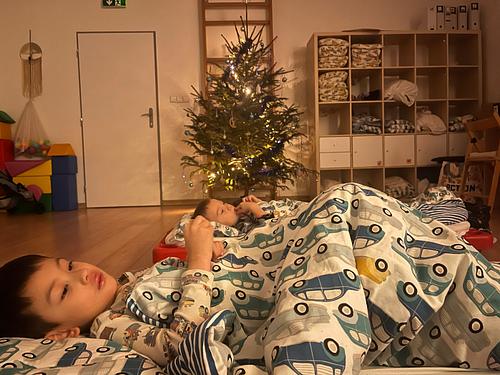 Vánoční přespávačka ve školce